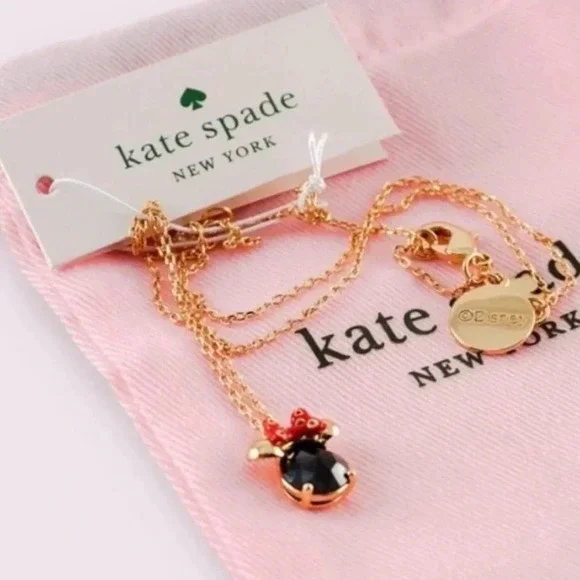 kate spade Jewelry Disney X Kate Spade Minnie Mouse Necklace